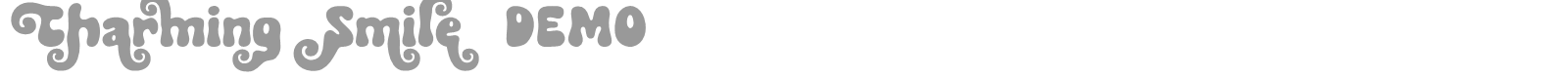 Charming Smile font preview
